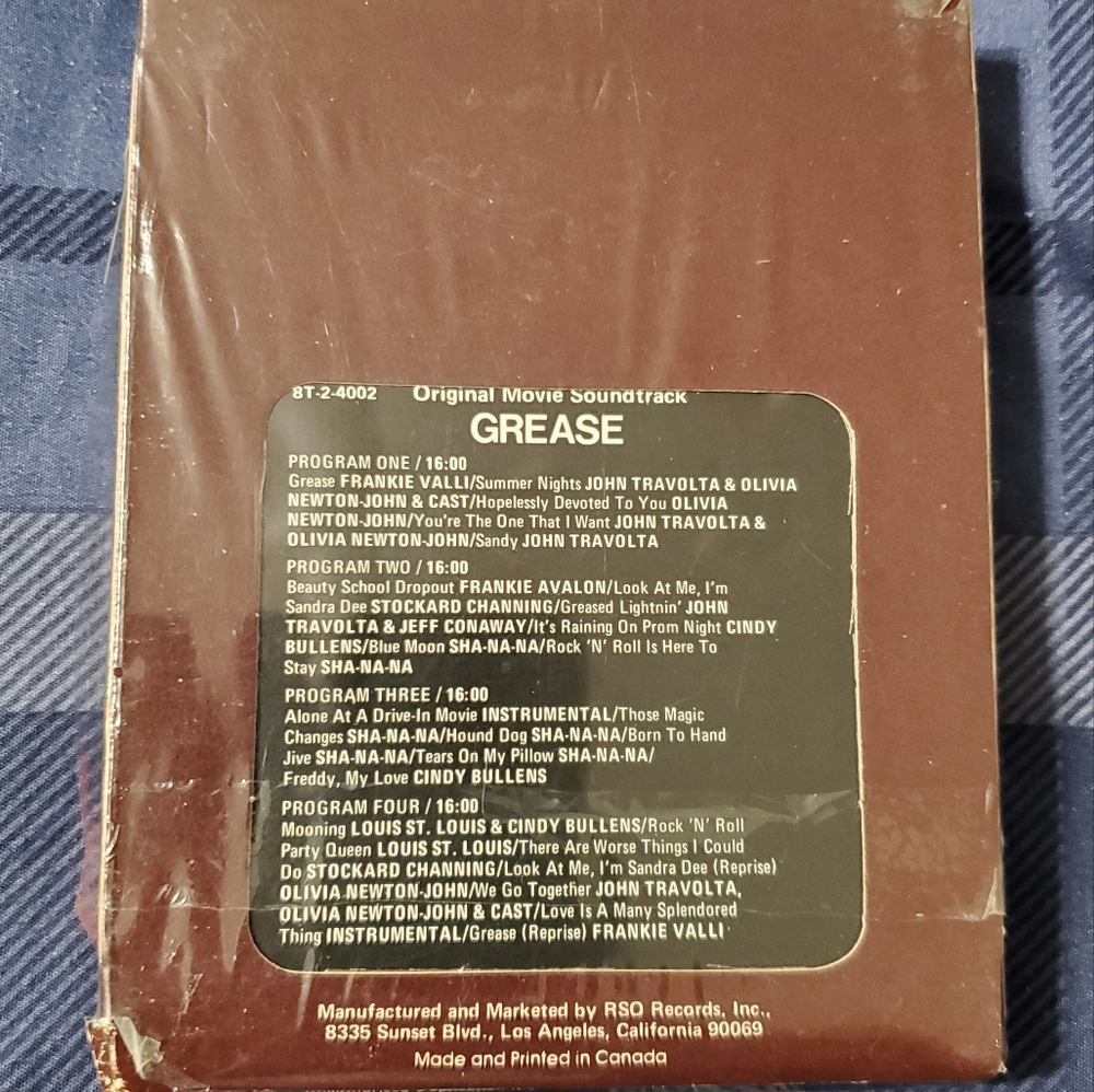 GREASE 8-Track - Picture 4 of 6